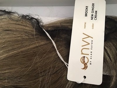 FLASH SALE NEW IN BOX BROOKE Wig by ENVY NEW GINGER CREAM Lace Long Only One Fab
