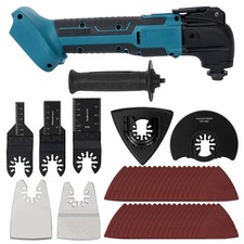 For Makita 18V Li-ion Cordless Oscillating Multi Tool 6 SPEED with Accessories