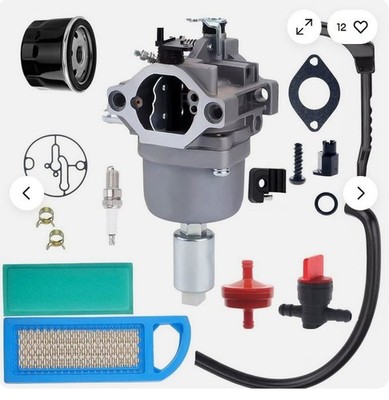 Carburetor For Briggs & Stratton Craftsman LT1000 LT2000 DYT4000 Z225 18.5HP