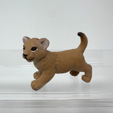 Safari Ltd Lion Cub Figure Brown Baby Wildlife Zoo Animal Figurine Toy 2.5" 2006