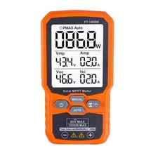 FT1000W MPPT Solar Meter Photovoltaic Panel Power Tester with Large Display