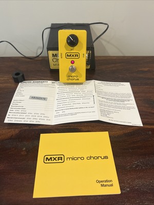 MXR M148 Micro Chorus Analog Guitar Effects Pedal Vintage Sound