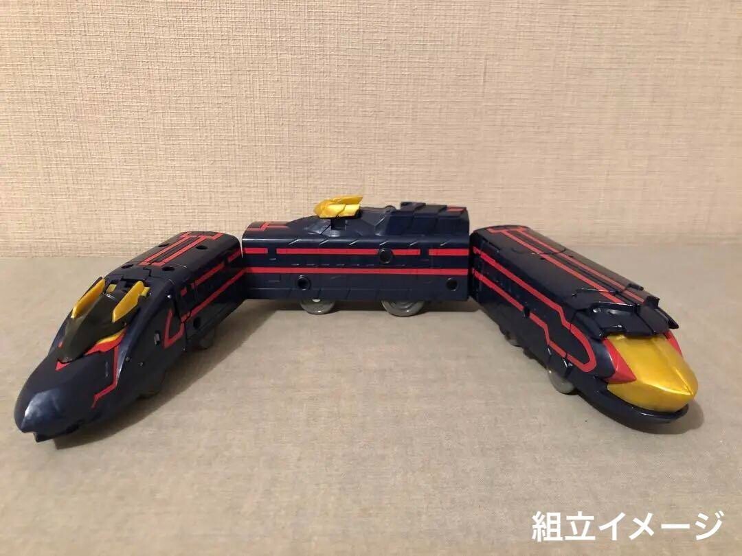 Shinkalion Black Kurenai SET Limited Weapon Rare Model Kit Shinkalion Black Kurenai SET Limited Weapon Rare Model Kit