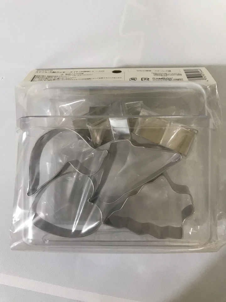 More Sweets Stainless Steel Cookie Mate (Set of 6) with Case JAPAN - Image 4 of 4