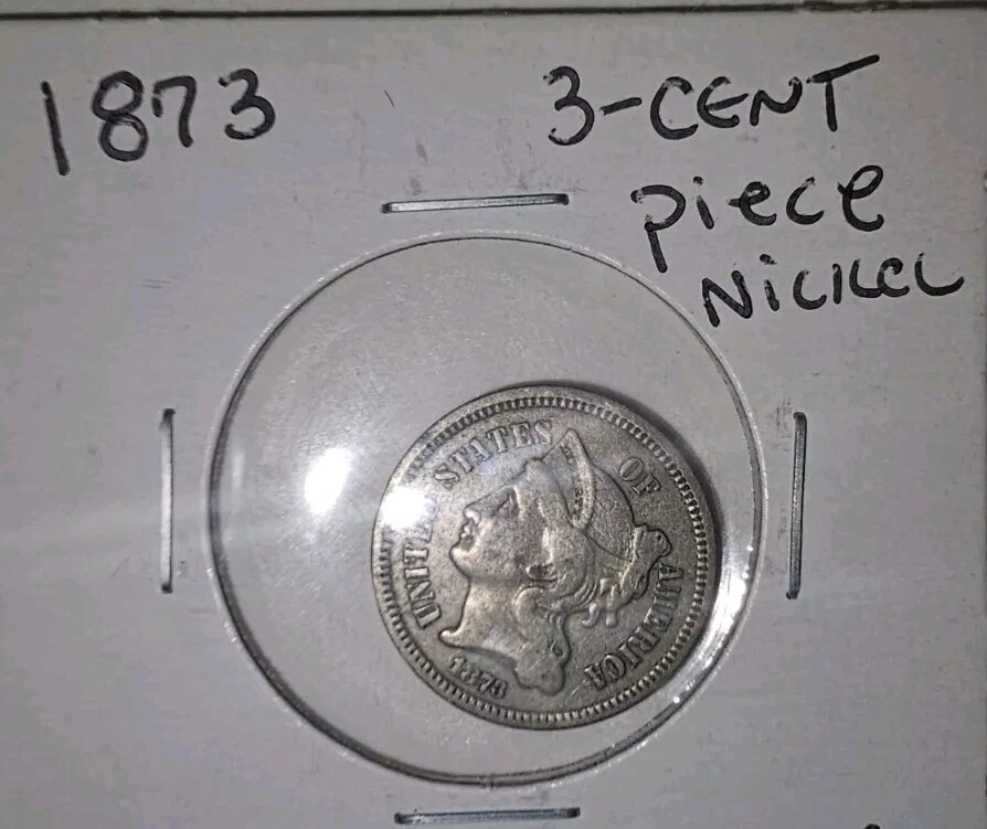 1873 Three Cent Nickel - Image 4 of 4