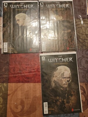 The Witcher Fading Memories Mini Series #1,2and 4 Missing #3