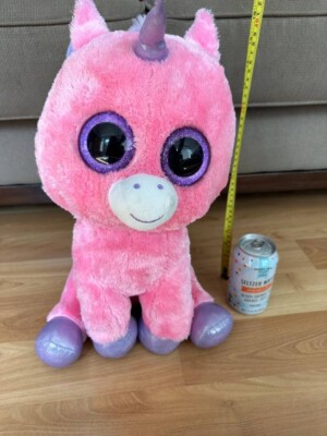 Pink Ty Unicorn Plush Large Jumbo Large Ty Beanie Boo 17