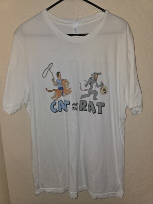 BARSTOOL Sports Cat And The Rat T Shirt Mens XL