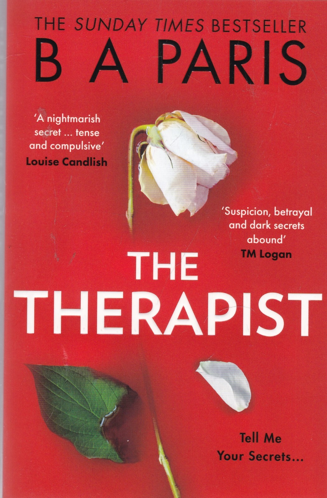 The Therapist, B A Paris Book NEW (Paperback)
