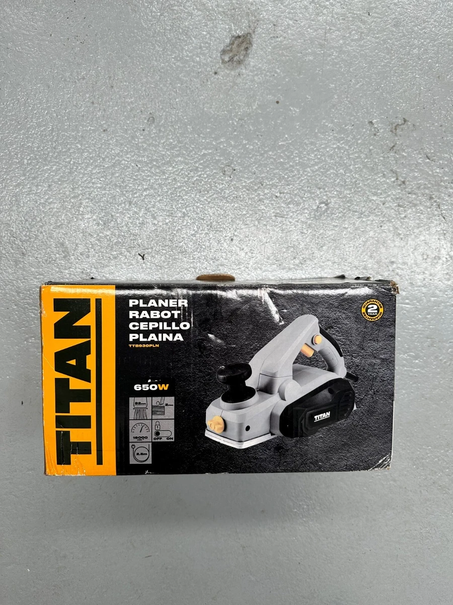 Titan on sale electric planer