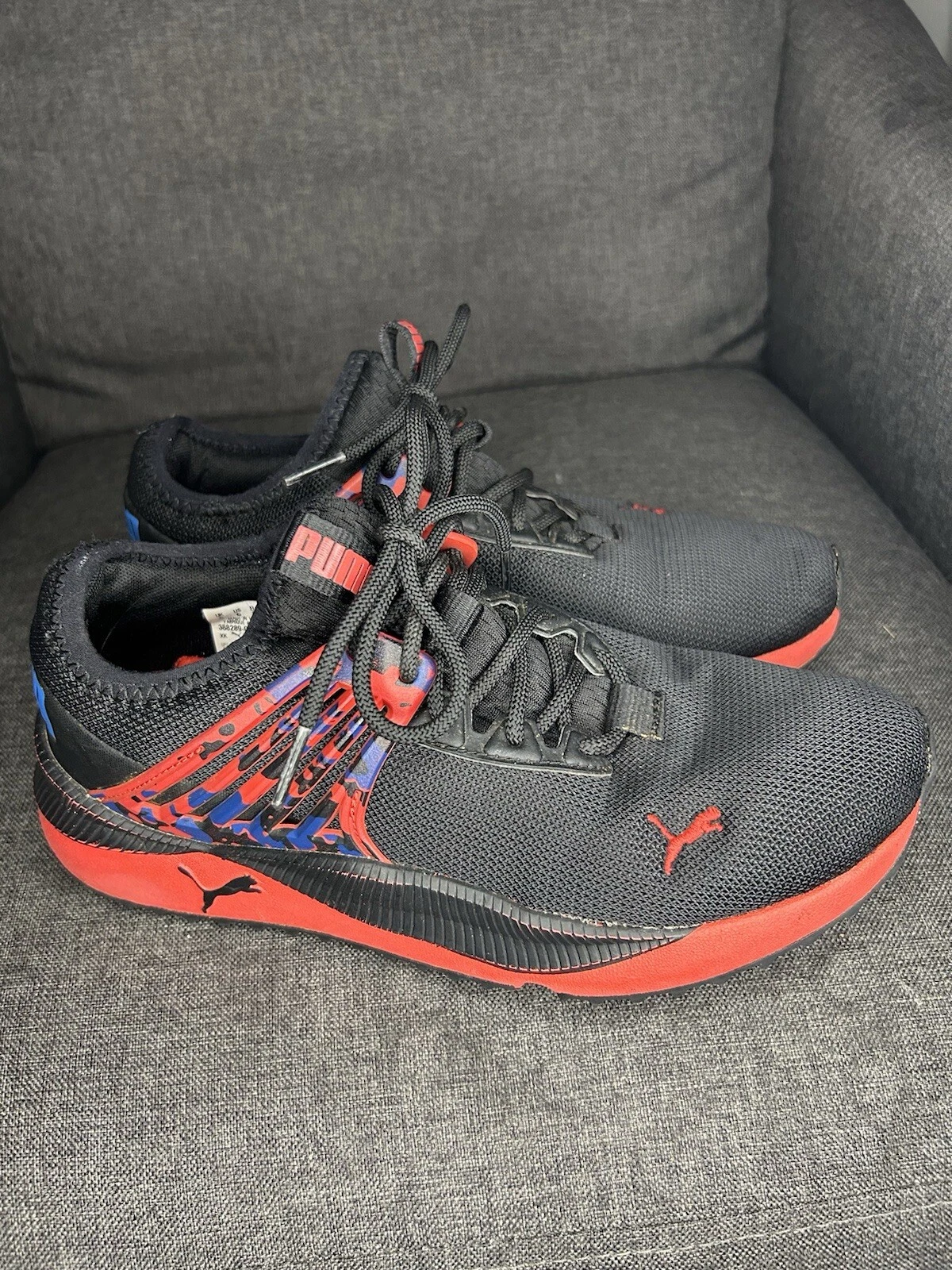 Scarpe da corsa Puma uomo Pacer Future 388289 03 nere sneakers taglia 7