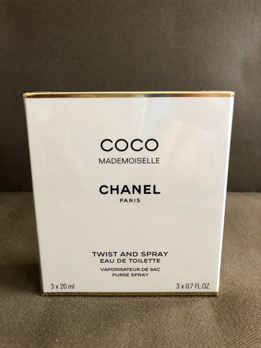 Coco Mademoiselle by CHANEL (3 small bottles of 0.7 FL OZ Coco Mademoiselle by CHANEL (3 small bottles of 0.7 FL OZ