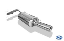 Fox Auspuff Sportauspuff Endschalldämpfer für Renault Clio I B/C 57 1,8l