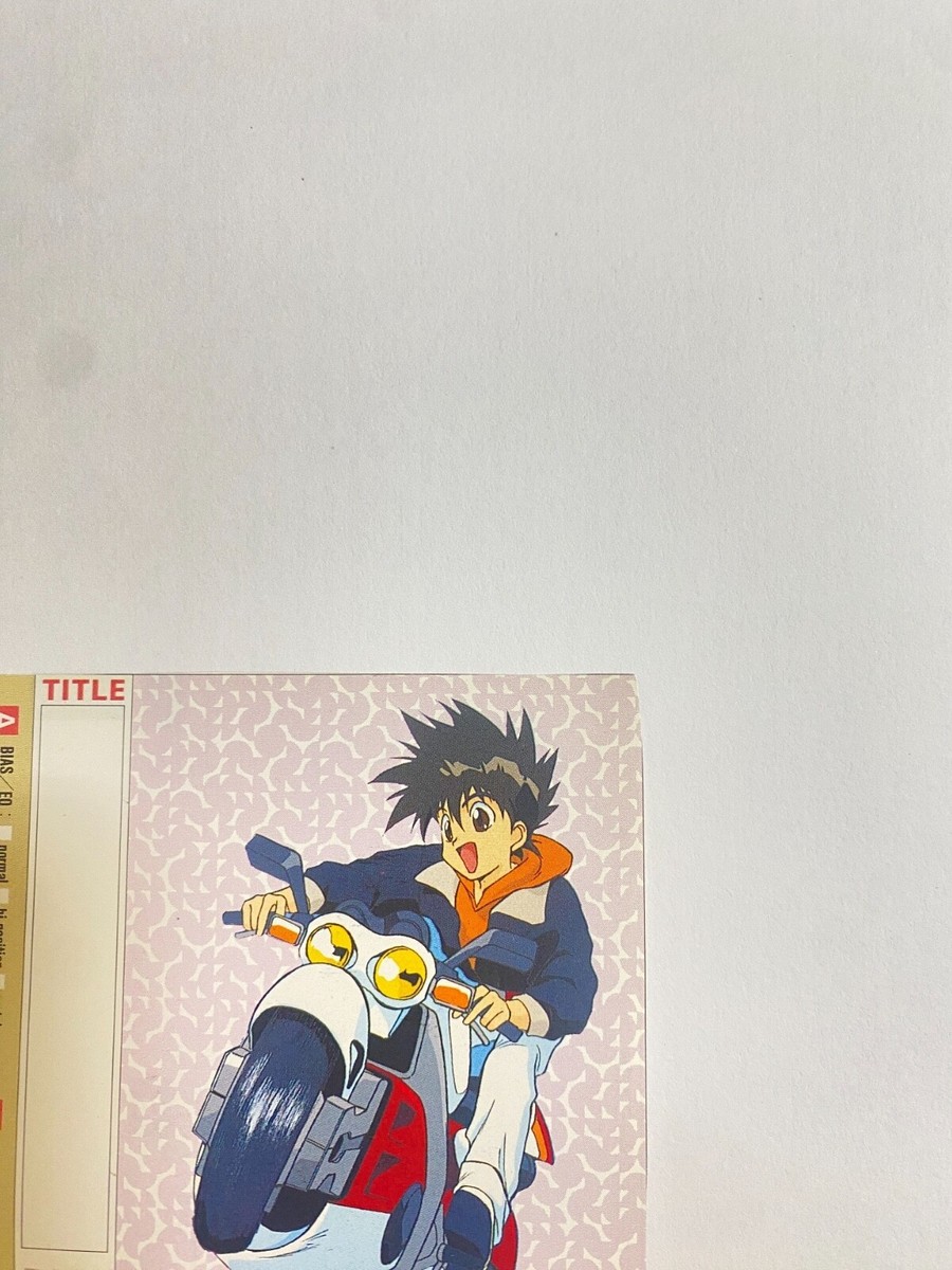 Future GPX Cyber Formula Cassette Tape Index Card Hayato Kazami