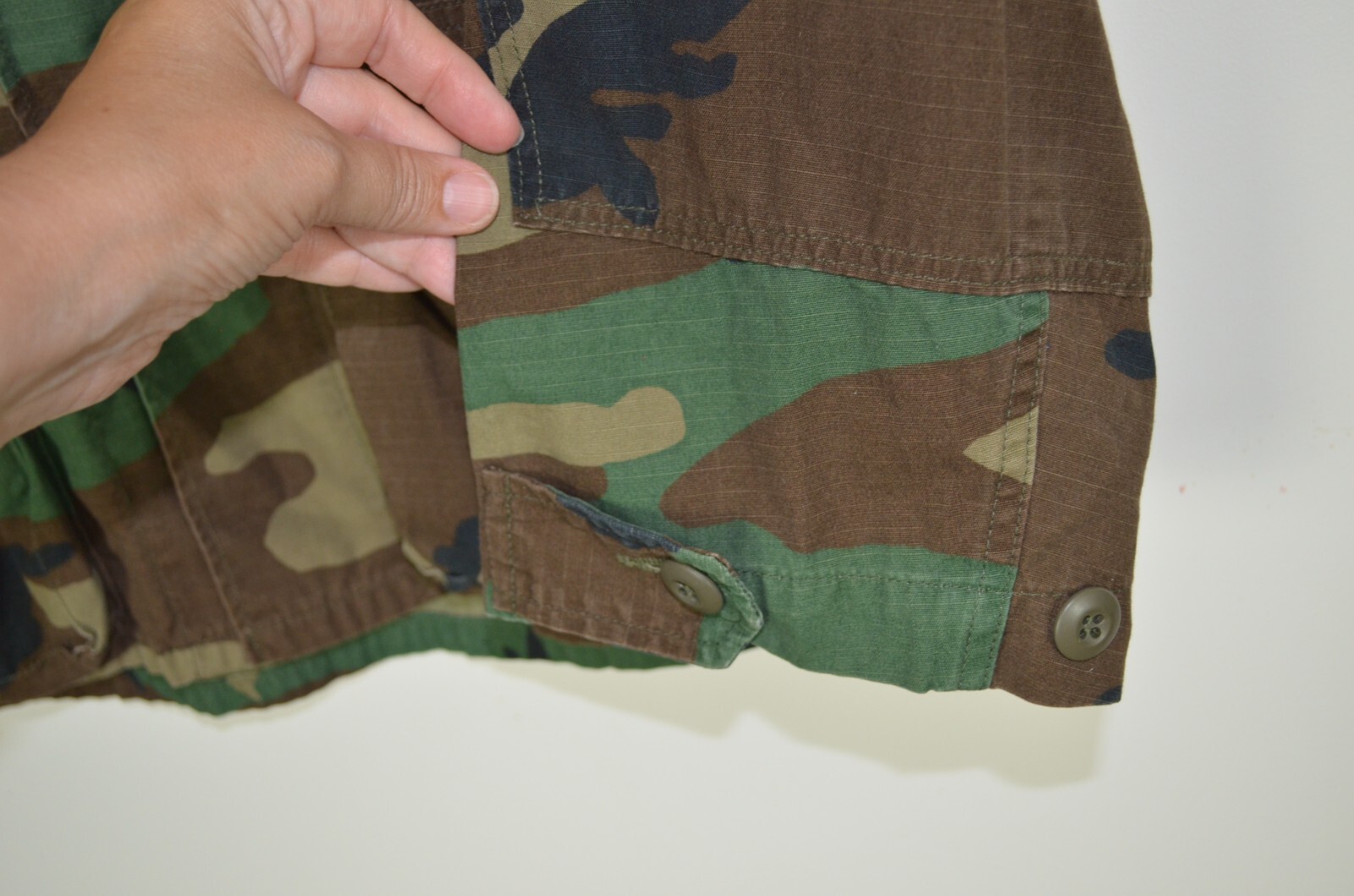 Coat Camouflage Pattern Combat Jacket Size Medium… - image 7