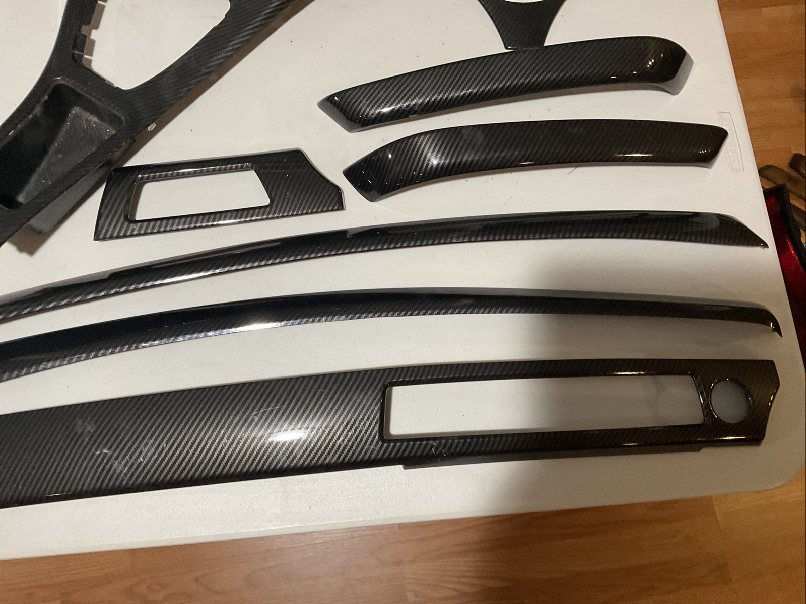 BMW E92 Carbon Fiber Interior Trim Set Kit Sedan 325 328 330 335 eBay
