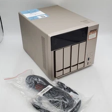 QNAP Turbo NAS TVS-473e Storage System, AMD RX-421BD, 16GB RAM, 1TB SSD, 8TB HDD