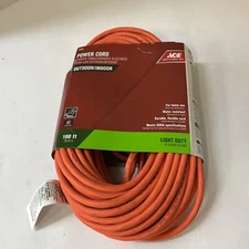 ACE Outdoor/Indoor 100 FT Light Duty Power Cord   (31837)