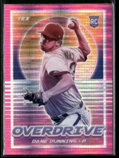2021 Panini Chronicles #16 Dane Dunning Overdrive Pink Pulsar