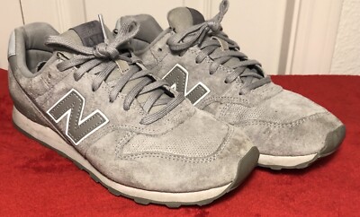 Women's New Balance 696 Grey Sneakers Running Shoes WL696WPG Size