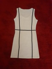 ZARA Etuikleid elfenbeinfarben Gr. XS wie neu