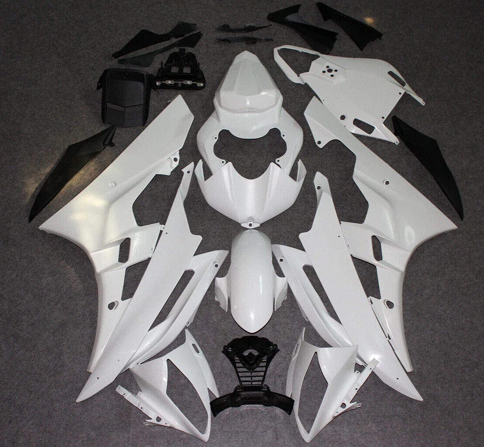 Fairings Kit For YAMAHA YZF R6 2006 2007 R6 ABS Injection Bodywork Set Unpainted Foto 3 de 4