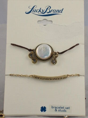 Lucky Brand White Pearl Fashion Jewelry Sets
