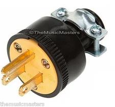 1X Extension Cord Replacement Electrical AC Wall POWER PLUG End Male Connector