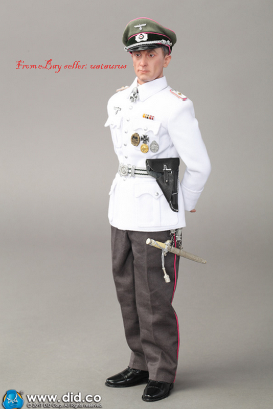 Did 1/6 D80117w Wehrmacht Heer Tiger Ace Otto Carius Summer