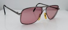 Vintage Sterling Optical Gm Race Gunmetal Pilot Sunglasses Japan FRAMES ONLY