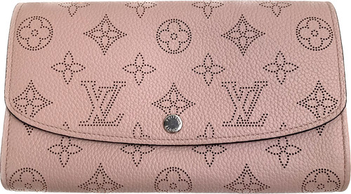 Louis Vuitton Monogram Mahina Portefeuille Iris Long Wallet M60145 Auth Used