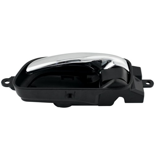 Interior Door Handle For Nissan Altima TitanFront or Rear Driver Chrome & Black - Picture 5 of 7