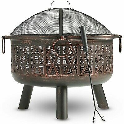 vonhaus geo fire pit