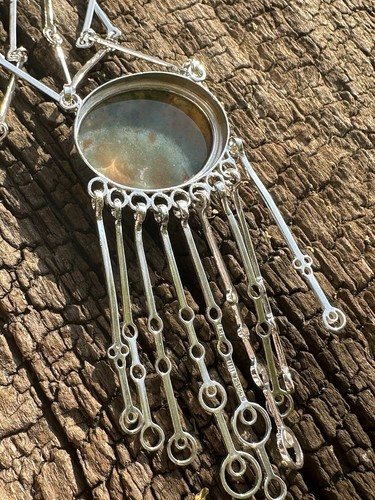 Collana Marianne Berg Uni David Andersen argento sterling Norvegia vintage 1452 - Foto 9 di 12