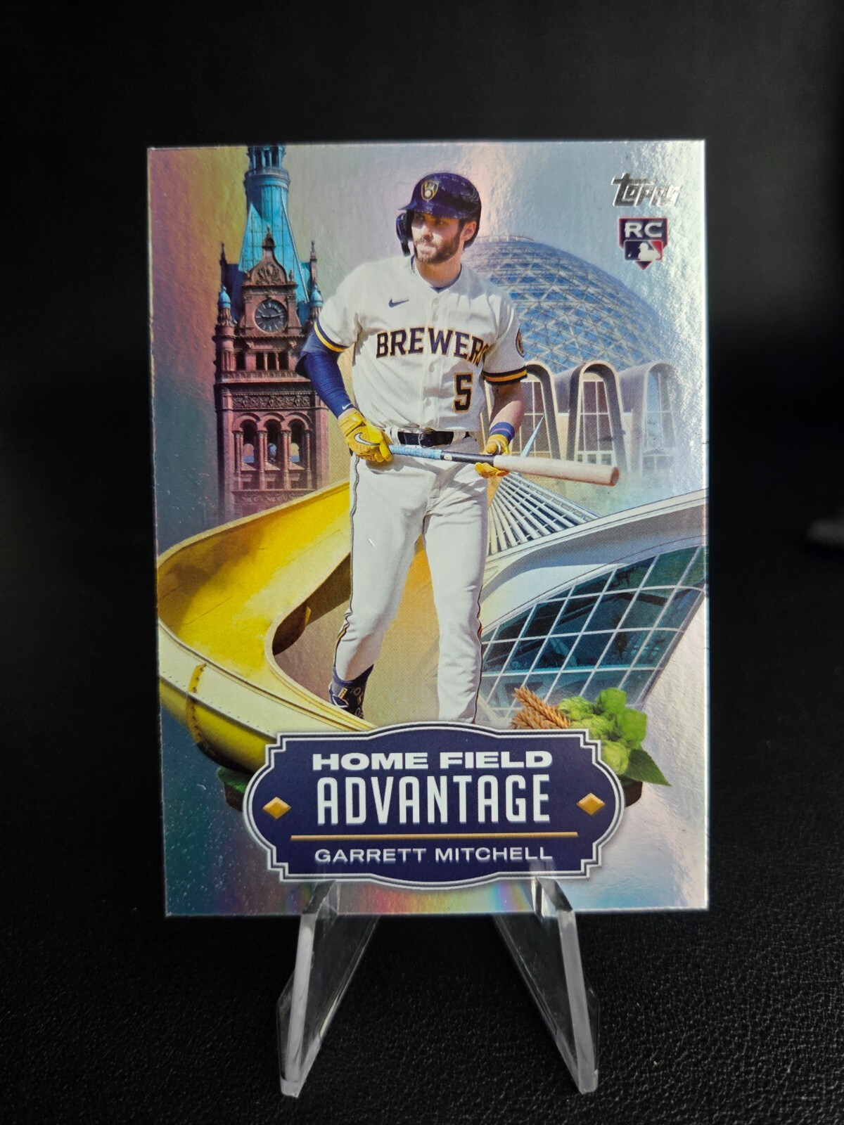 2023 Topps Update Home Field Advantage Garrett Mitchell #HA-24 Rookie RC