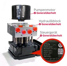 Generalüberholte ABS-Einheit für Audi, Seat...