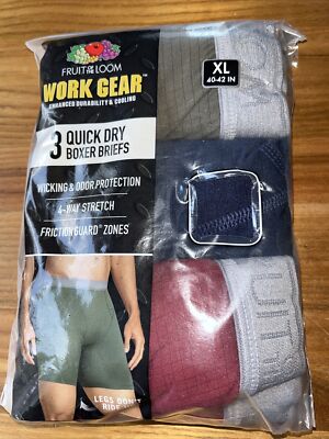 Fruit Of The Loom XL Boxer Briefs Pac