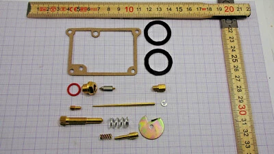 MIKUNI® Vergaser Reparatursatz Schwimmer Nadel Ventil VM26 Flansch - repair kit - Bild 1 von 4