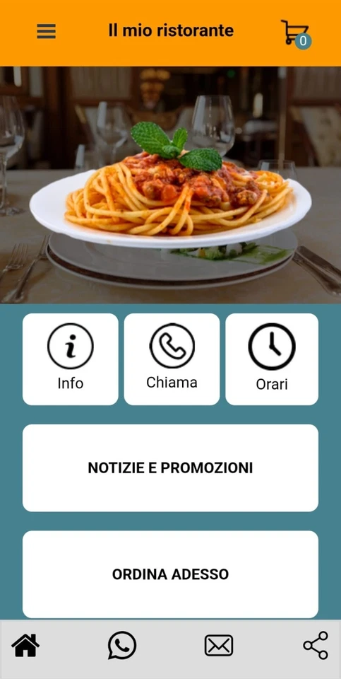 App personalizzata smartphone Android e iOS applicazione pizzeria ristorante Pub - Immagine 2 di 4