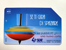 Karta telefoniczna Włochy 1994, SEAT, Se ti Gira di Spaziare