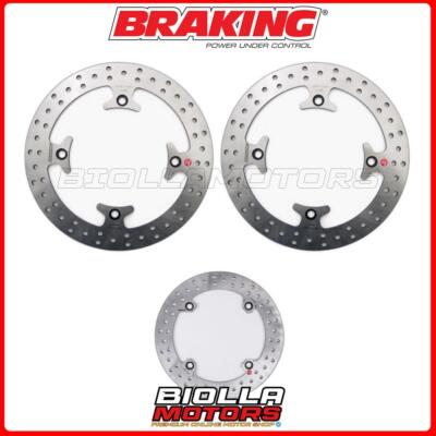 SATZ BREMSSCHEIBEN BRAKING HONDA XRV AFRICA TWIN 750 2000 - VORNE + HINTEN