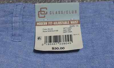 本セット② Class Club Modern Fit Shorts Boy's Size 14 Blue Adjustable Waist