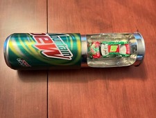 Mountain Dew Can with Hotwheel