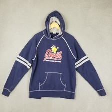 Vintage FREEZE Looney Tunes Tweety Bird Hoodie Sweatshirt Large Devil