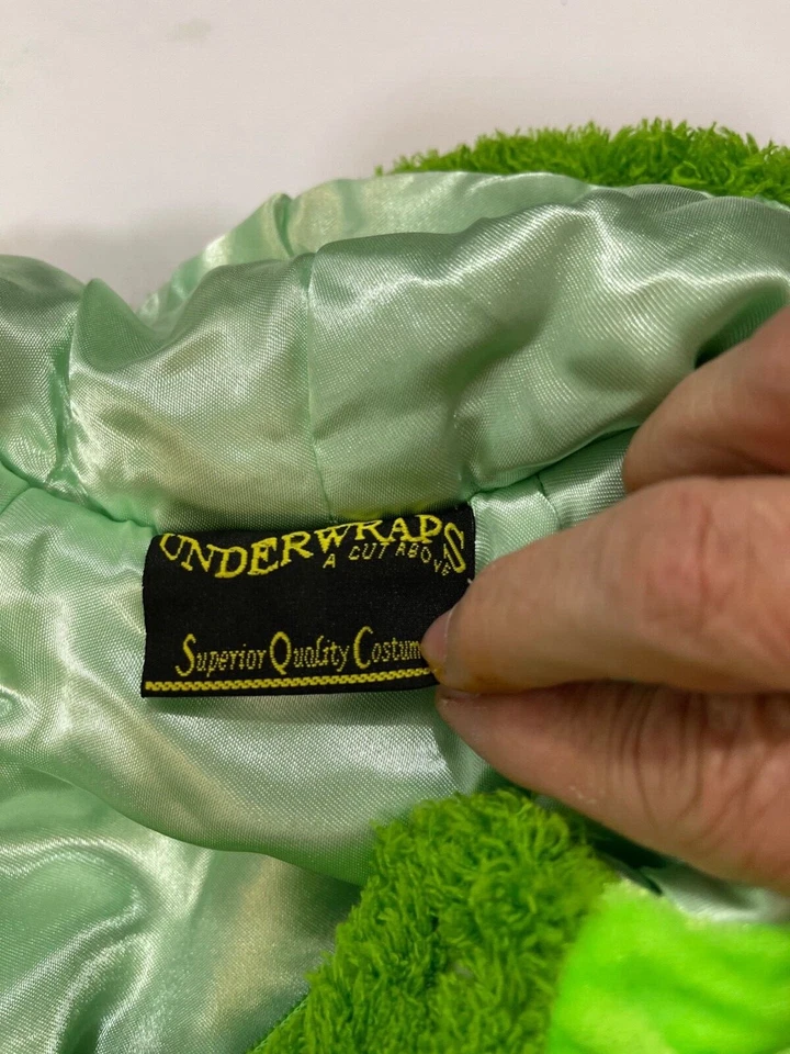 Костюм на Хэллоуин на подкладке горох один размер детский зеленый - Изображение 4 из 4