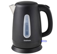 Goodmans Matt Black Jug Kettle 1.7L