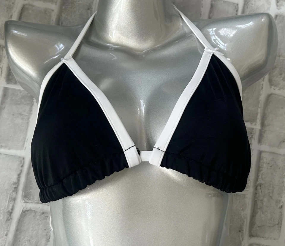 全新无标签 粉色 Frankies 比基尼 Cape May 比基尼上衣和迷迭香比基尼底部 2 件 XL — 第 4/4 张图片