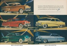 1953 General Motors Chevrolet Pontiac Oldsmobile Buick Cadillac Vtg Print Ad L36