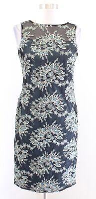 calvin klein embroidered mesh dress Free People Santiago Embroidered Mini Dress Ivory L main image 1