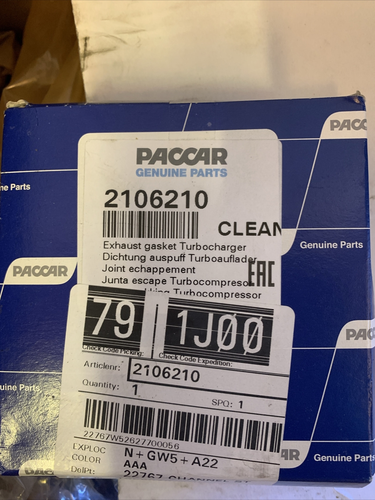 Daf Turbocharger VTG 5497137R, R220600500H, 3775087, 1945273R  